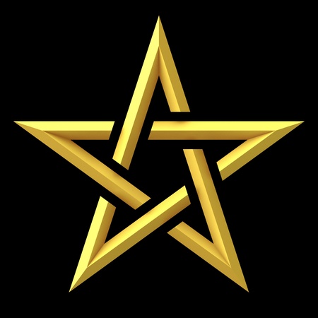 pentagram - sign の写真素材