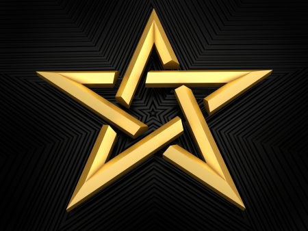 pentagram - sign の写真素材