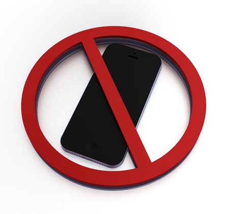 No Phoneの写真素材