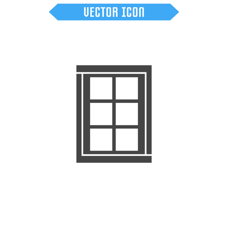 Window vector flat iconのイラスト素材