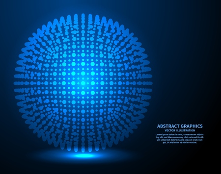 Network connections with points and lines vector illustrationのイラスト素材