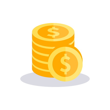 Money icon. Vector illustration.のイラスト素材