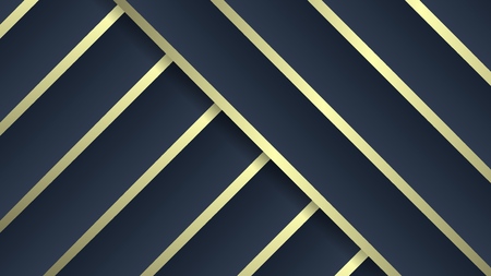 Luxury patterns. Dark blue and gold gradient colors, vector abstract background.のイラスト素材