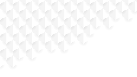 Abstract shapes composition. White and gray color background. Abstract geometric pattern, EPS10 vector.のイラスト素材