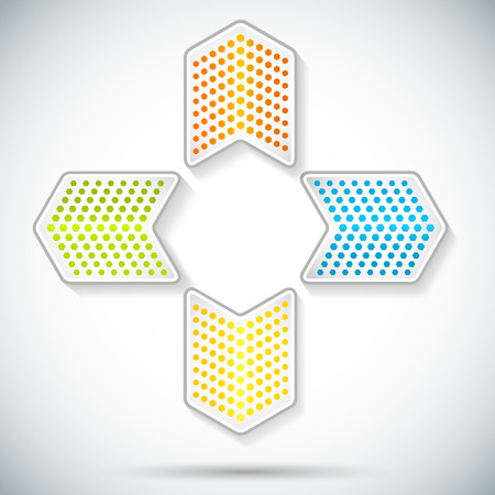 Label blank template. Vector illustration. Modern design editable layout title page for new product newsletters, web bannersのイラスト素材