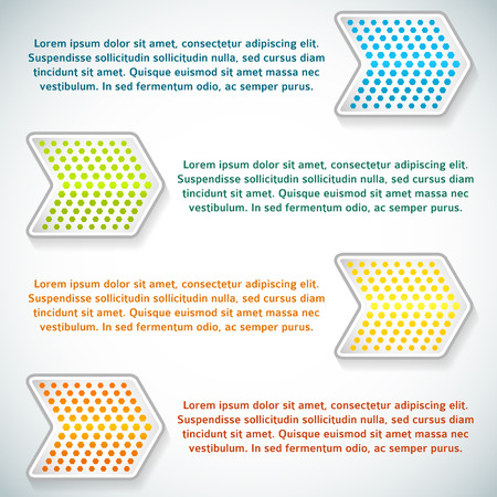 Arrows diagram business process background. Vector illustration / can be used for workflow layout, step up options, web design, arrow flow chart, banner template, brochure, infographicのイラスト素材