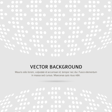 Modern geometrical grey background with squares ornament and place for your text. Graphic image template. のイラスト素材