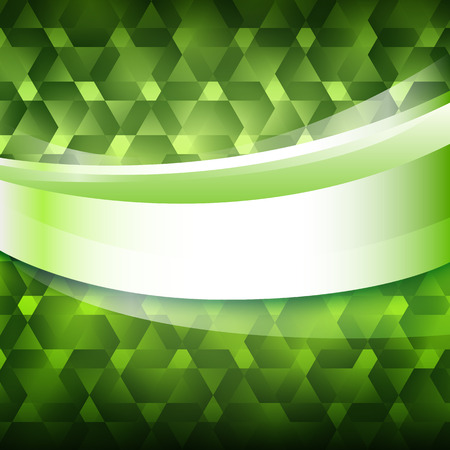 Modern Design geometric style template on glowing background with space place for your text. のイラスト素材