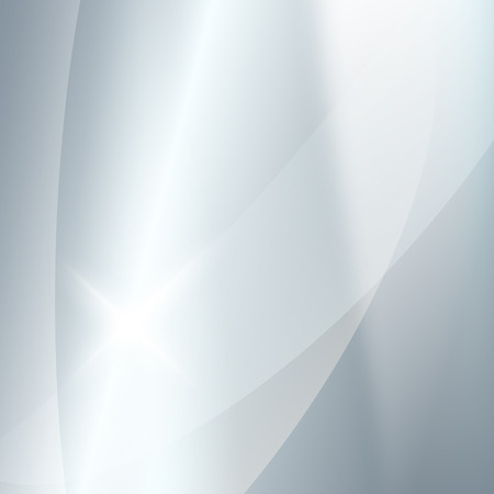 Modern blurred grey silver background with bright glowing star. Gorgeous graphic image template.のイラスト素材