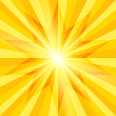 Floral soft background for catalog spa & wellness products & cosmetics on orange burst star. のイラスト素材