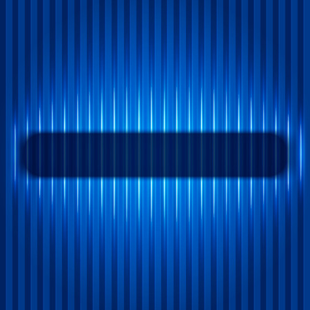 Modern Design geometric style template on glowing background with space place for your text. Blue shapes & wave lines. のイラスト素材