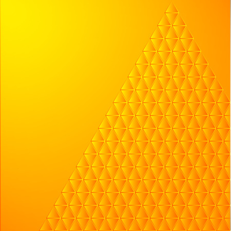 Theme of summer, gold. Vector illustration のイラスト素材