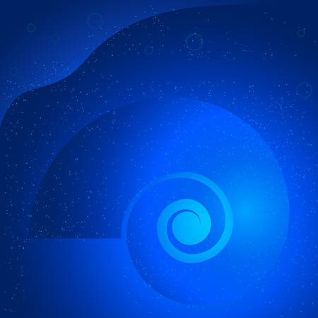 Colorful smooth light spiral lines vector abstract background のイラスト素材