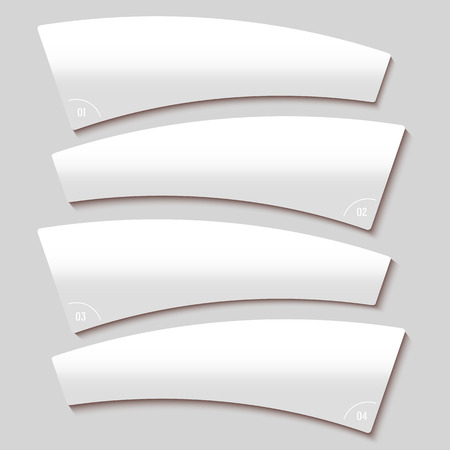 Design business presentation template. Vector illustration for technology infographics, number banners, charts and graphs or powerpoint background, graphs and tables. EPS 10のイラスト素材