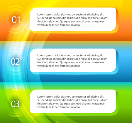 Design elements business presentation template. Vector illustration style infographics / web banners / charts and graphs and tables on white background. EPS 10のイラスト素材