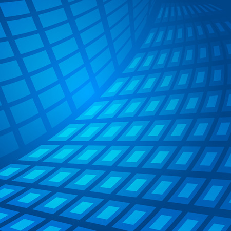 Blue abstract background. Vector illustration, eps 10 / , may use for modern technology advertising, design brochures, business bannersのイラスト素材