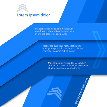 Abstract background blue lines. Vector illustration. Can use for business workflow layout, web design, booklet cover, banner template, page magazine, advertising brochure design elementsのイラスト素材