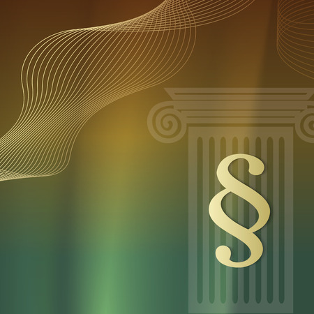 Design elements Modern style background for Legal & law firm. Glowing blur light with sign legal law. Vector illustration. Can be used for cover page brochure lawyer office, notary companyのイラスト素材