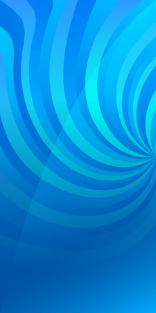 Advertisement flyer design elements. Swirl blue background with elegant graphic twisted reversal bright light rays from. Vector illustration for template brochure, layout leaflet, newslettersのイラスト素材