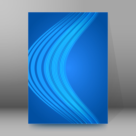 Abstract background advertising brochure design elements. のイラスト素材