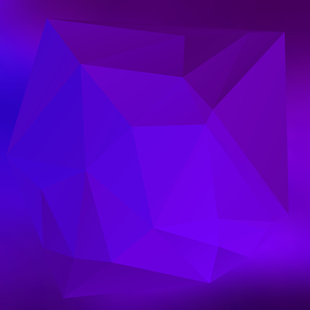 Triangular pattern for your business design. Geometric background in Origami style with gradient polygonal Vector illustration.のイラスト素材