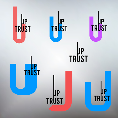 Trust creative idea symbolのイラスト素材