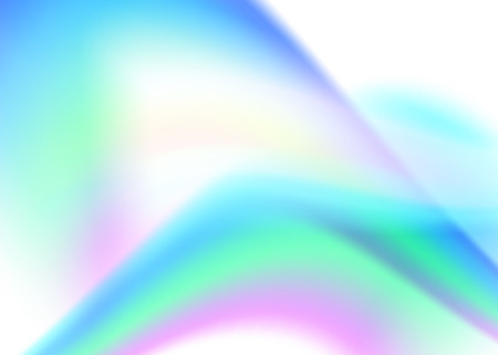 Blur rainbow gradient design with wavy lines