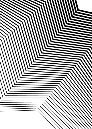 White black color. Linear background. Design elements. Poligonal lines. Protective layer for banknotes, certificates template. Vector Vector lines of different thicknesses from thin to thick EPS 10のイラスト素材