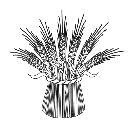 Design elements symbol for agricultureのイラスト素材