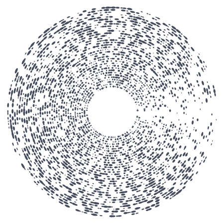 Design elements symbol Editable icon Halftone dot pattern on white backgroundのイラスト素材