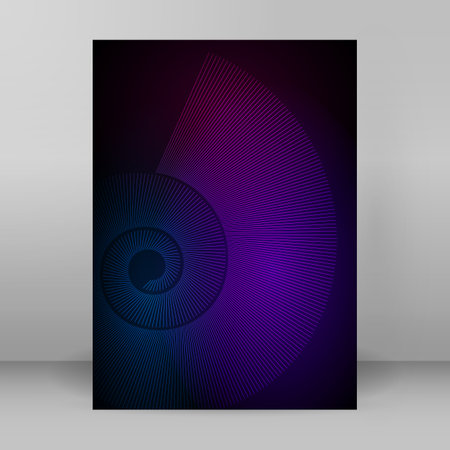 Templates for multipurpose presentation. Easy editable vector EPS10 layout. Design brochure advertising, blurred effect on purple blue background event party flyer, business card, web site elementのイラスト素材