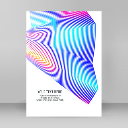 Business templates for multipurpose presentation. Easy editable vector EPS 10 layout. design brochure A4 format advertising, presentation template, brochure layout, book cover, digital for promotionのイラスト素材