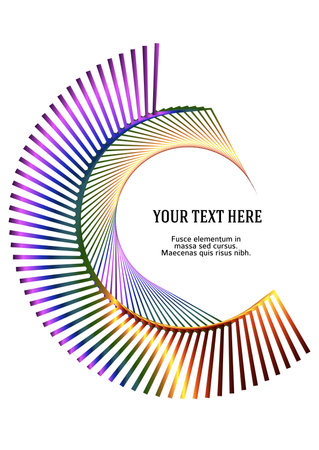 Business templates for multipurpose presentation. Easy editable vector EPS 10 layout. design brochure A4 format advertising, Northern Lights neon effect on purple background event party flyerのイラスト素材
