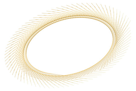 Abstract spiral rainbow design element on white background of twist lines. Vector Illustration eps 10 Golden ratio traditional proportions vector icon Fibonacci spiral. for elegant business cardのイラスト素材