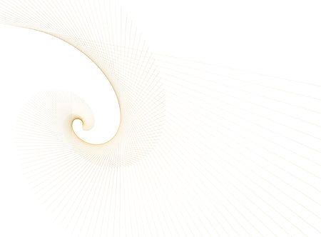 Abstract spiral rainbow design element on white background of twist lines. Vector Illustration eps 10 Golden ratio traditional proportions vector icon Fibonacci spiral. for elegant business cardのイラスト素材