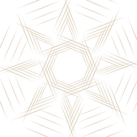 Abstract design element on white background of twisted lines. Vector Illustration eps 10 Golden ratio traditional proportions vector icon beauty salon, for elegant business card, background event partyのイラスト素材
