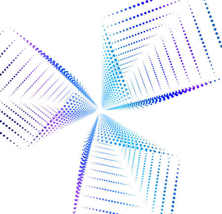 Abstract design element on white background of twisted lines. Vector Illustration eps 10 Golden ratio traditional proportions vector icon beauty salon, for elegant business card, background event partyのイラスト素材