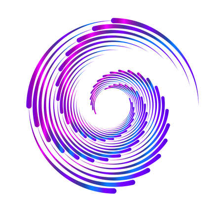 Abstract design element on white background of twisted lines. Vector Illustration eps 10 Golden ratio traditional proportions vector icon beauty salon, for elegant business card, background event partyのイラスト素材