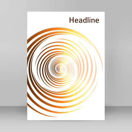 Business templates for multipurpose presentations. Easy editable vector EPS 10 layout. design brochure A4 format advertising, for new product newsletters, technology graphics, report firm, event partyのイラスト素材
