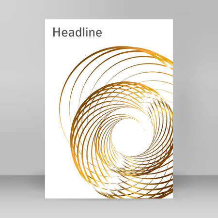 Business templates for multipurpose presentations. Easy editable vector EPS 10 layout. design brochure A4 format advertising, for new product newsletters, technology graphics, report firm, event partyのイラスト素材