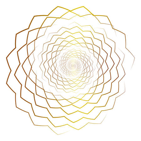 design elements. Wave of many glittering lines. Abstract glow wavy stripes on white background isolated. Vector illustration EPS 10. Glitter waves with lines created using Blend Toolのイラスト素材