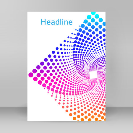 Business templates for multipurpose presentations. Easy editable vector EPS 10 layout. design brochure A4 format advertising, for new product newsletters, technology graphics, report firm, event partyのイラスト素材