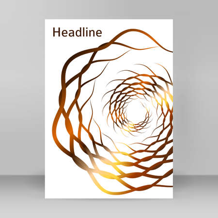 Business templates for multipurpose presentations. Easy editable vector EPS 10 layout. design brochure A4 format advertising, for new product newsletters, technology graphics, report firm, event partyのイラスト素材