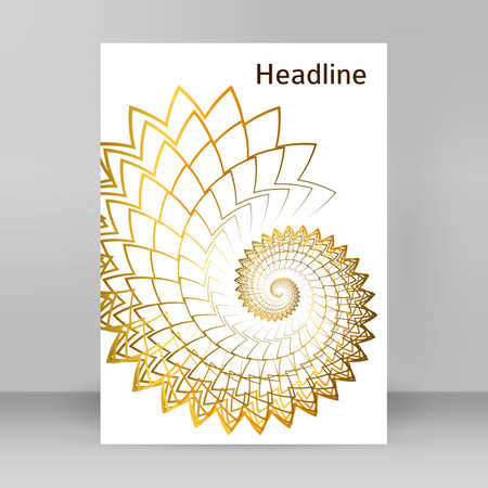 Business templates for multipurpose presentations. Easy editable vector EPS 10 layout. design brochure A4 format advertising, for new product newsletters, technology graphics, report firm, event partyのイラスト素材