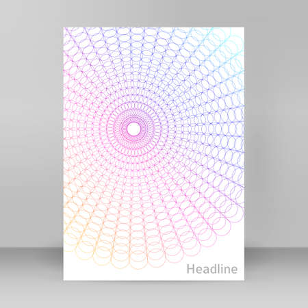 Business templates for multipurpose presentations. Easy editable vector EPS 10 layout. design brochure A4 format advertising, for new product newsletters, technology graphics, report firm, event partyのイラスト素材