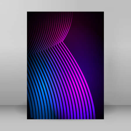 Business templates for multipurpose presentations. Easy editable vector EPS 10 layout. design brochure A4 format advertising, for new product newsletters, technology graphics, report firm, event partyのイラスト素材