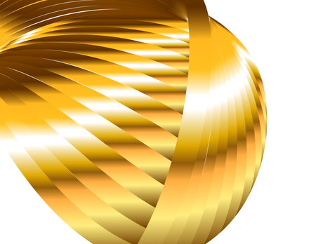 design elements. Wave of many glittering lines. Abstract glow wavy stripes on white background isolated. Vector illustration EPS 10. Glitter waves with lines created using Blend Toolのイラスト素材