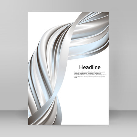 Business templates for multipurpose presentations. Easy editable vector EPS 10 layout. design brochure A4 format advertising, for new product newsletters, technology graphics, report firm, industrialのイラスト素材