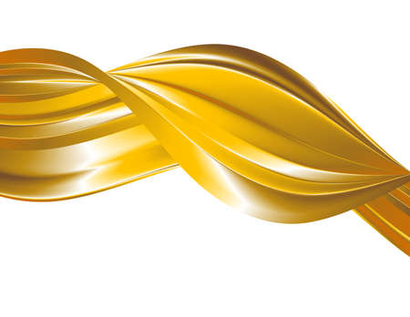 design elements. Wave of many glittering lines. Abstract glow wavy stripes on white background isolated. Vector illustration EPS 10. Glitter waves with lines created using Blend Toolのイラスト素材