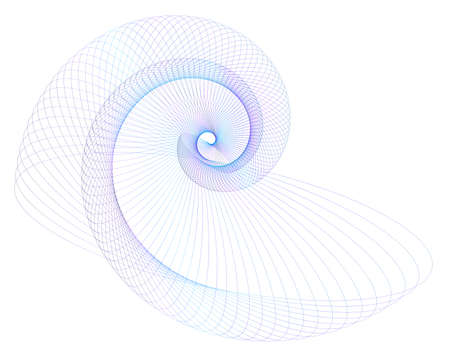 design elements. Wave of many gray lines. Abstract wavy stripes on white background isolated. creative line art. Vector illustration EPS 10. Colorful shiny waves with lines created using Blend Tool.のイラスト素材